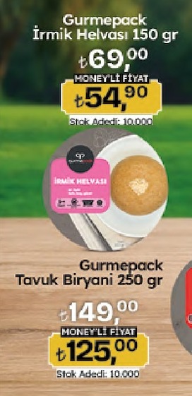 Gurmepack İrmik Helvası 150 Gr