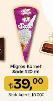 Migros Kornet Sade 120Ml