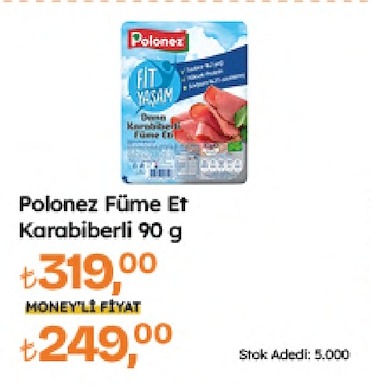 Polonez Füme Et Karabiberli 90 G