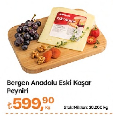 Bergen Anadolu Eski Kaşar Peyniri