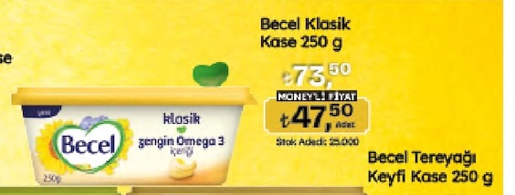 Becel Klasik Kase 250 G