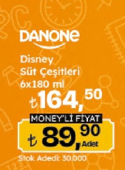 Danone Disney Süt Çeşitleri 6X180Ml