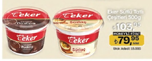 Eker Sütlü Tatlı Çeşitleri 500G