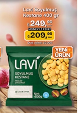 Lavi Soyulmuş Kestane 400 Gr