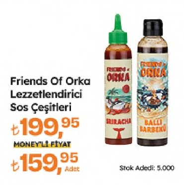 Friends Of Orka Lezzetlendirici Sos Çeşitleri