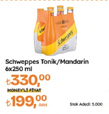 Schweppes Tonik/Mandarin 6X250 Ml