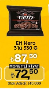 Eti Nero 3'Lü 330 G