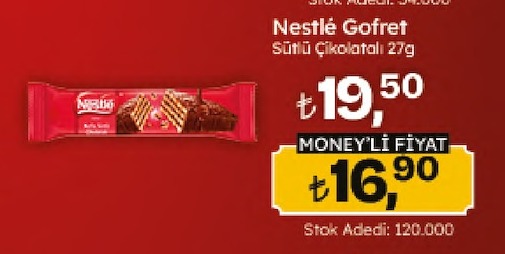 Nestlé Gofret Sütlü Çikolatalı 27G
