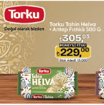 Torku Tahin Helva Antep Fıstıklı 500 G