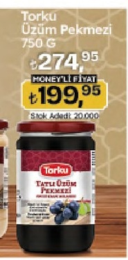 Torku Üzüm Pekmezi 750 G