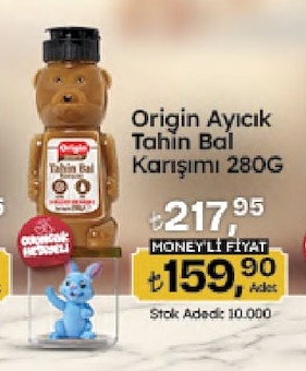 Origin Ayıcık Tahin Bal Karışımı 280G