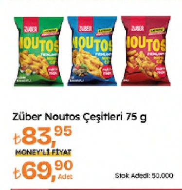 Züber Noutos Çeşitleri 75 G