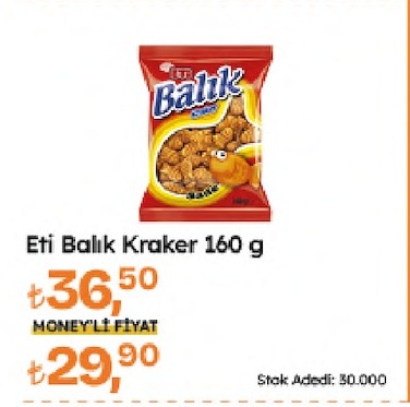 Eti Balık Kraker 160 G