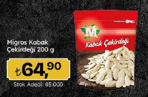 Migros Kabak Çekirdeği 200 G