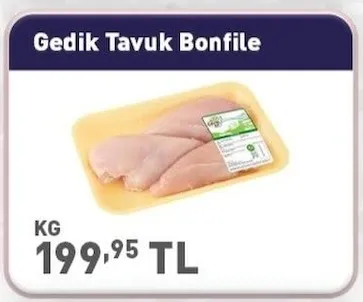 Gedik Tavuk Bonfile Kg