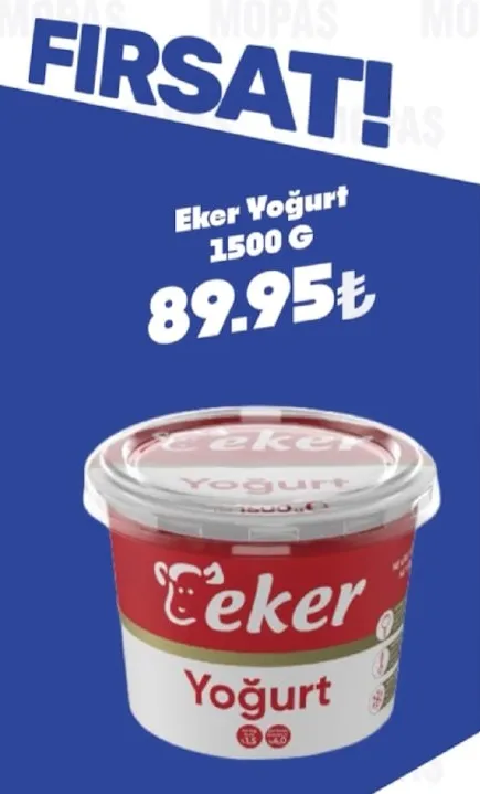Eker Yoğurt 1500 G