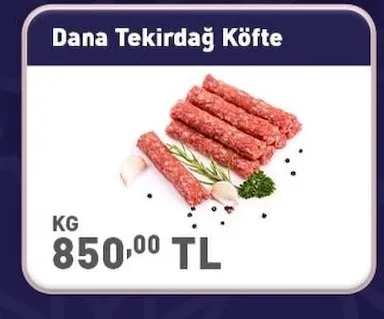 Dana Tekirdağ Köfte Kg