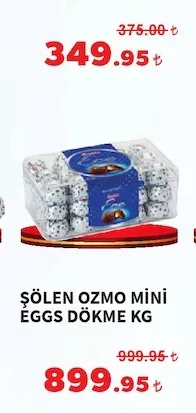 Şölen Ozmo Mini Eggs Dökme Kg