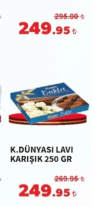 K.Dünyasi Lavi Karişik 250 Gr