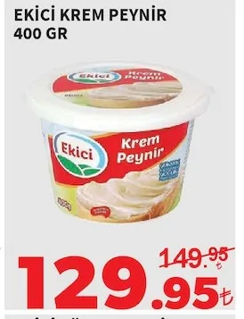 Ekici Krem Peynir 400 Gr