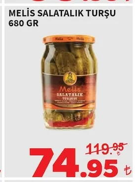 Melis Salatalık Turşu 680 Gr
