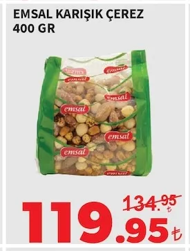 Emsal Karışık Çerez 400 Gr