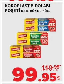 Koroplast B.Dolabi Poşeti D.Ek. Büy-Or-Küç.