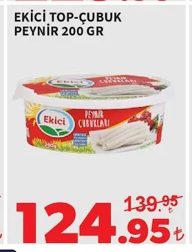 Ekici Top-Çubuk Peynir 200 Gr
