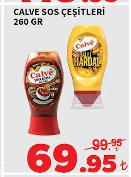 Calve Sos Çeşitleri 260 Gr