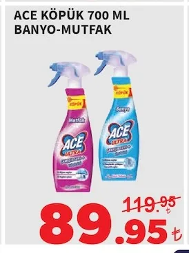 Ace Köpük 700 Ml Banyo-Mutfak