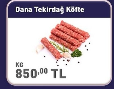 Dana Tekirdağ Köfte