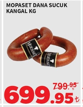 Mopaset Dana Sucuk Kangal Kg