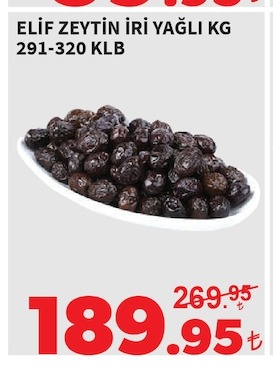 Elif Zeytin İri Yağlı Kg