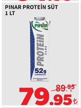 Pınar Protein Süt 1 Lt