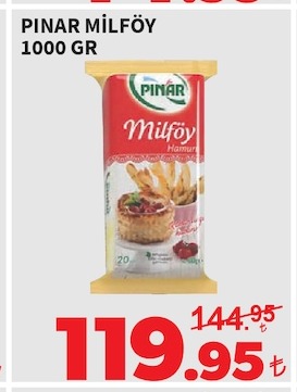 Pınar Milföy 1000 Gr