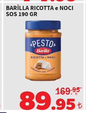 Barilla Ricotta E Noci Sos 190 Gr
