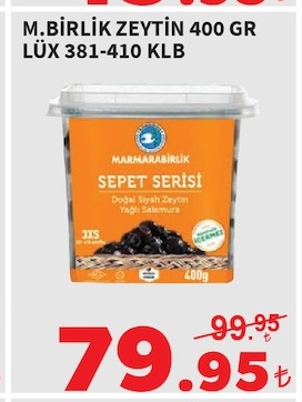 M.Birlik Zeytin 400 Gr