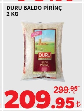 Duru Baldo Pirinç 2 Kg