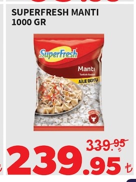 Superfresh Mantı 1000 Gr