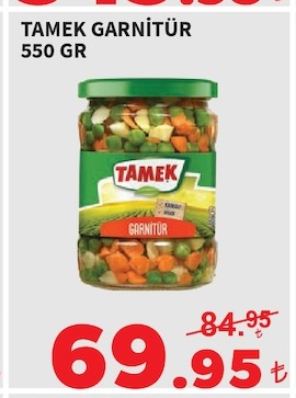 Tamek Garnitür 550 Gr