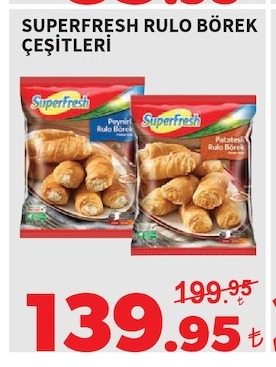 Superfresh Rulo Börek Çeşitleri