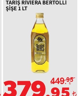 Tariş Riviera Bertolli Şişe 1 Lt