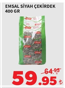 Emsal Siyah Çekirdek 400 Gr