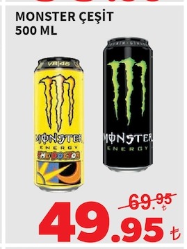 Monster Çeşit 500 Ml