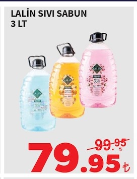 Lalin Sıvı Sabun 3 Lt