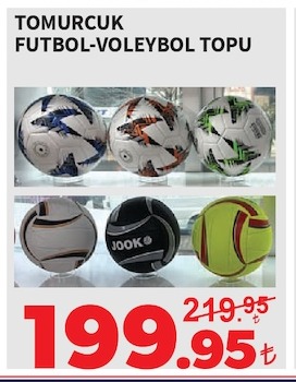 Tomurcuk Futbol-Voleybol Topu
