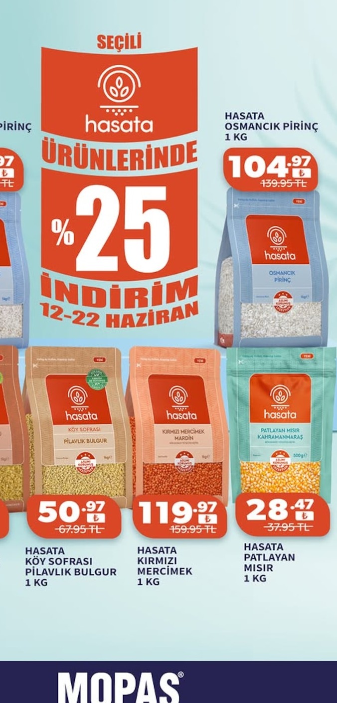 Hasata Osmancik Pirinç 1Kg