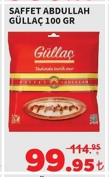 Saffet Abdullah Güllaç 100 Gr