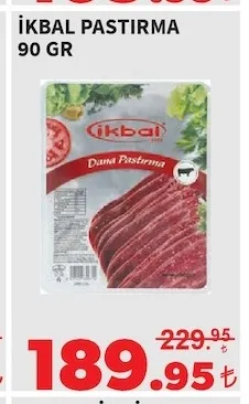 İkbal Pastirma 90 Gr