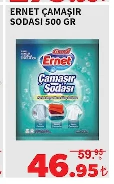 Ernet Çamaşir Sodasi 500 Gr